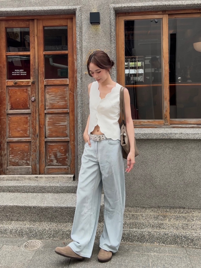 Quần ống rộng phủ sóng thời trang công sở đầu thu- Ảnh 7.