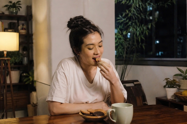 Th&egrave;m đồ ngọt sau bữa tối, cơ thể đang cảnh b&aacute;o điều g&igrave;? - Ảnh 1.