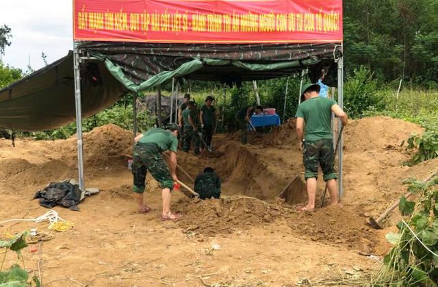 Tìm thấy 3 hài cốt liệt sĩ nghi là chiến sĩ đặc công ở Đà Nẵng - Ảnh 1.