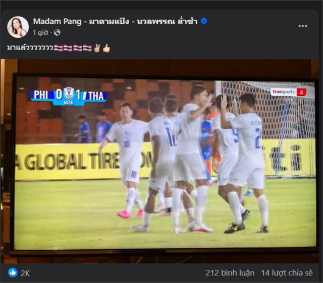 Madam Pang reo lên ‘đây rồi’ khi Thái Lan vượt khó, HLV Hudson muốn thắng mọi trận đấu- Ảnh 1.