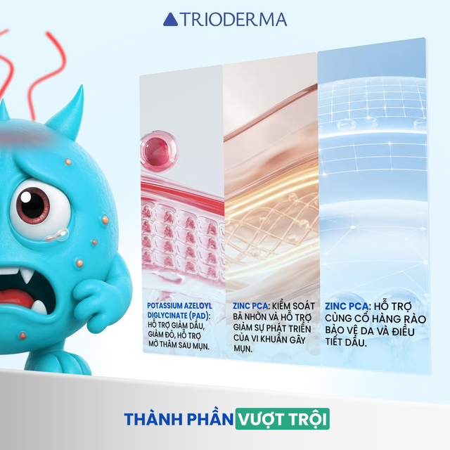 Vì sao mụn không dứt dù skincare đều đặn? Giải pháp cùng dược mỹ phẩm Việt Trioderma- Ảnh 6.