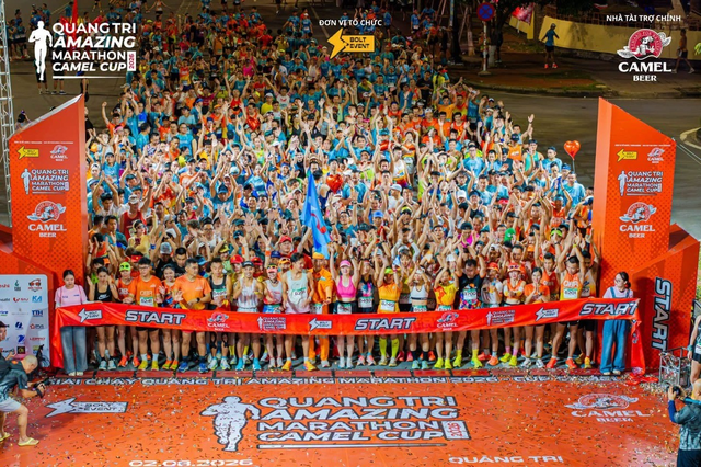 Kh&eacute;p lại Quảng Trị Amazing Marathon 2026 - Camel Cup: Kết nối v&agrave; quảng b&aacute; điểm đến- Ảnh 1.