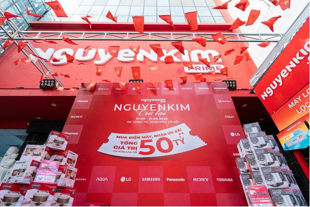 Nguyễn Kim khởi động chiến dịch Red Return, tung loạt ch&iacute;nh s&aacute;ch vượt trội cho kh&aacute;ch h&agrave;ng- Ảnh 1.