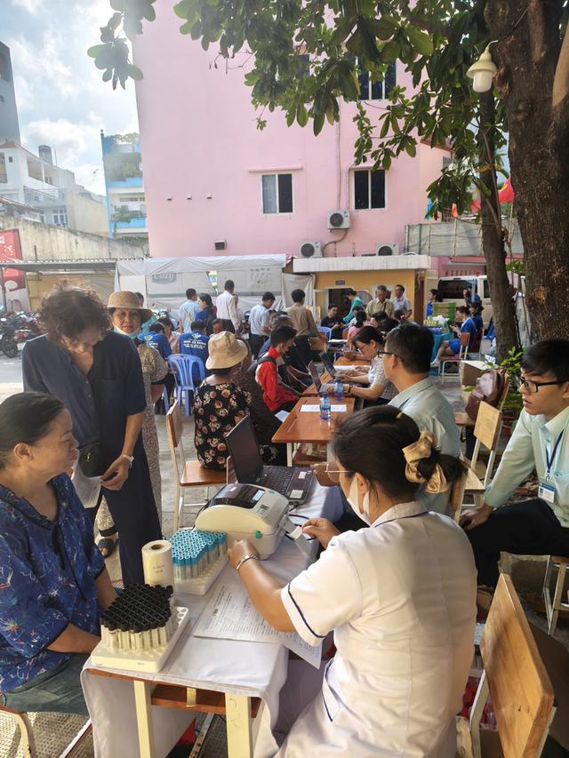 Phường Thạnh Mỹ T&acirc;y (TP.HCM) triển khai kh&aacute;m sức khỏe định kỳ cho người d&acirc;n- Ảnh 1.