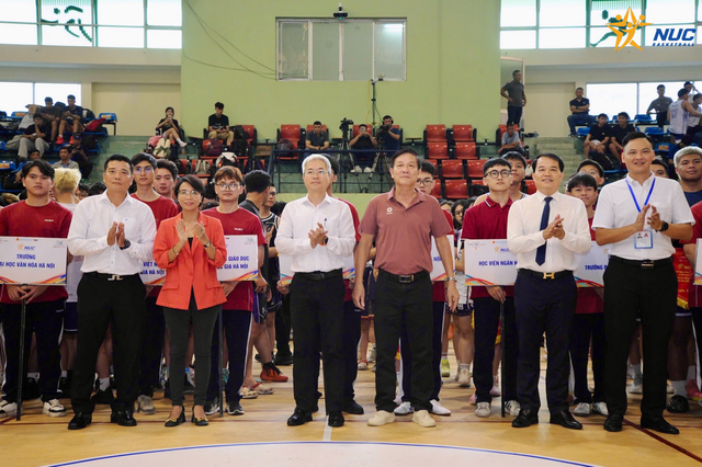 Hào hứng khai mạc môn bóng rổ Đại hội thể thao sinh viên toàn quốc 2026- Ảnh 1.