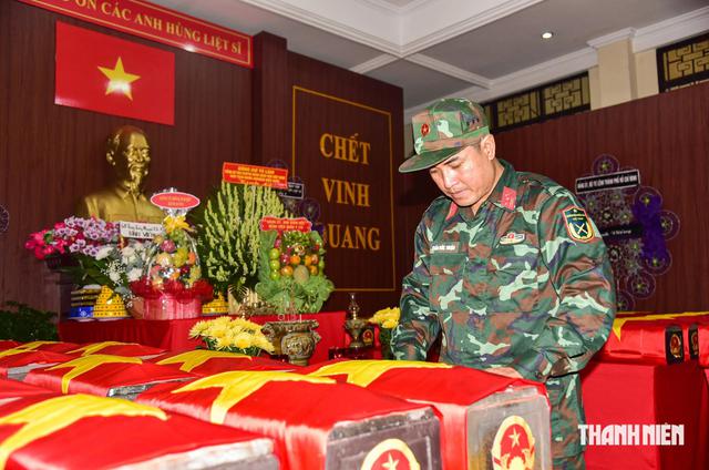 Sau 1 tháng triểnkhai, quy tập 209 hài cốt liệt sĩ tại công viên Lê Thị Riêng - Ảnh 1.