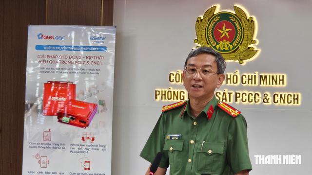 C&ocirc;ng an TP.HCM ra mắt trung t&acirc;m th&ocirc;ng tin chỉ huy 114 hiện đại- Ảnh 2.