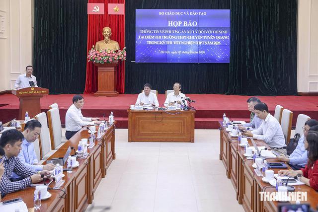 Thi lại kh&ocirc;ng phải để x&oacute;a bỏ vi phạm với th&iacute; sinh chuy&ecirc;n Tuy&ecirc;n Quang - Ảnh 1.