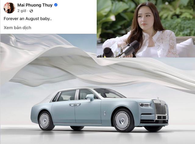 Đăng ảnh Rolls-Royce Phantom giá gần 70 tỉ, Mai Phương Thúy sắp tậu xe mới giữa 'drama'? - Ảnh 1.