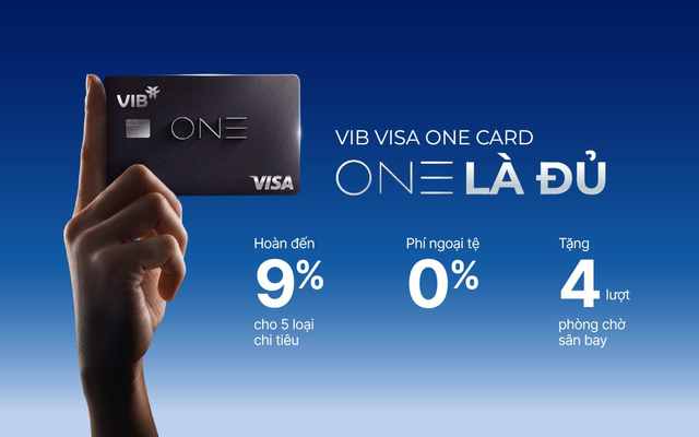 VIB One Card: Một chiếc thẻ cho mọi giai đoạn tài chính - Ảnh 2.