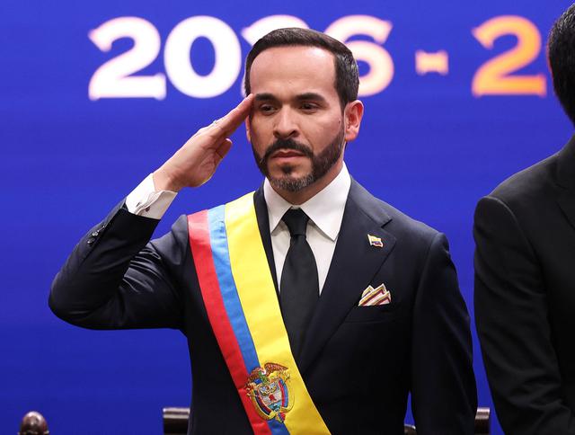 Đồng minh của ông Trump tuyên thệ nhậm chức Tổng thống Colombia - Ảnh 1.