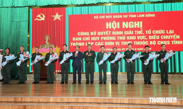Bộ Chỉ huy quân sự tỉnh Lâm Đồng thành lập 3 đơn vị mới- Ảnh 2.