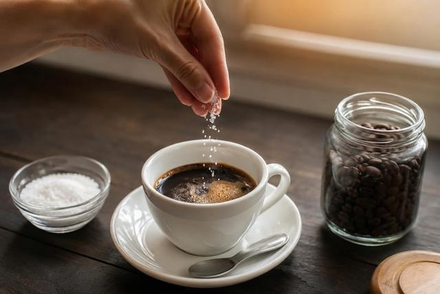 Thêm một nhúm muối vào cà phê: Mẹo giảm đắng có tốt cho sức khỏe? - Ảnh 1.