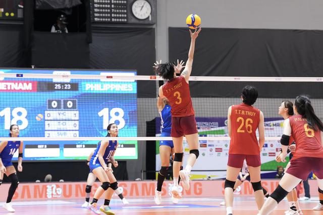 Đội tuyển b&oacute;ng chuyền nữ Việt Nam thua đậm Th&aacute;i Lan: Ch&iacute;nh thức trắng tay chặng 2 SEA V.Cup- Ảnh 2.