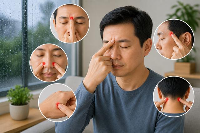 Mùa mưa: Bác sĩ chỉ 5 huyệt vị giúp giảm đau đầu, nghẹt mũi khi cảm nhẹ - Ảnh 1.