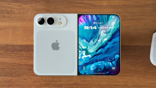 Lộ diện màu sắc của siêu phẩm iPhone gập - Ảnh 1.