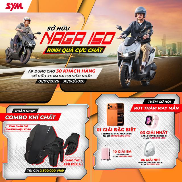 NAGA 150: Phi&ecirc;u chất phố thị, bản lĩnh dặm trường - Ảnh 4.