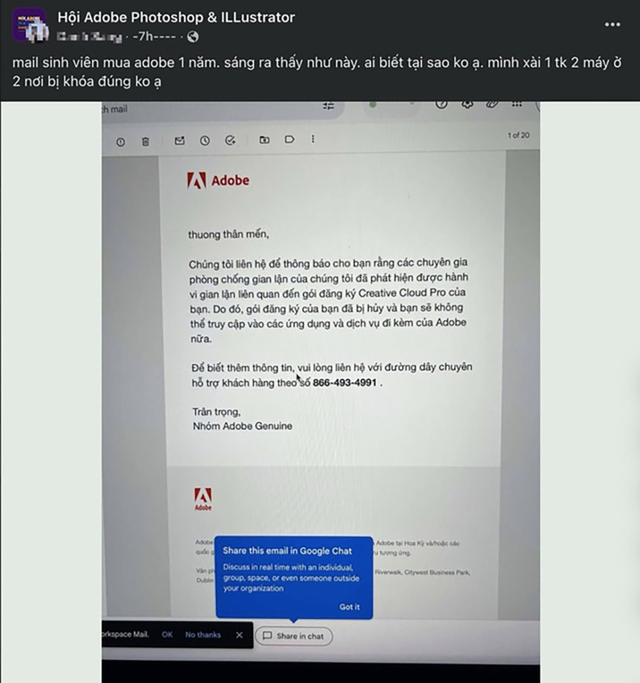 Cảnh báo tình trạng mua phần mềm Adobe giá rẻ khiến doanh nghiệp 'mất trắng' dữ liệu - Ảnh 2.
