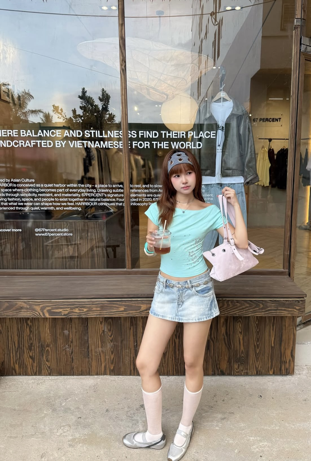 Chân váy phối thắt lưng retro vừa cổ điển vừa khác biệt- Ảnh 2.