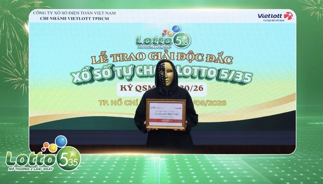 Chỉ trong 1 tháng, xổ số quay nhanh Lotto 5/35 đã có 5 tỉ phú độc đắc!- Ảnh 1.