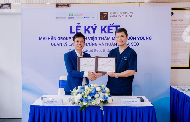 Mai Hân Group và Bệnh viện Thẩm mỹ Sài Gòn Young tiếp bước đối tác lần 2- Ảnh 1.