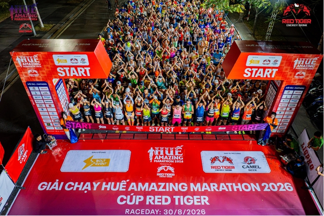 Huế Amazing Marathon 2026 - Red Tiger Cup, Aqua Warriors Huế 2026 - Red Tiger Cup: Chạm Cố Đô- Ảnh 1.