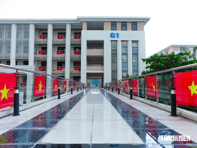 Quốc khánh 2.9, cờ Tổ quốc tung bay rực đỏ - Ảnh 6.