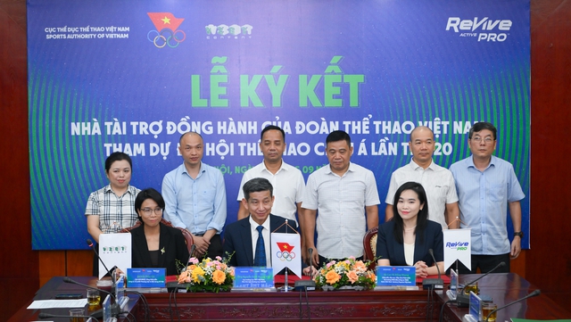 Suntory PepsiCo Việt Nam & Revive đồng hành cùng Đoàn Thể thao Việt Nam tại ASIAD 2026