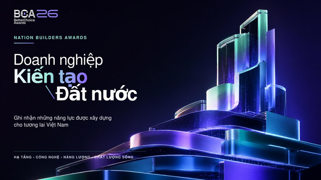 C&ugrave;ng b&igrave;nh chọn những gi&aacute; trị đ&aacute;ng tự h&agrave;o tại Nation Builders Awards 2026 - Ảnh 1.