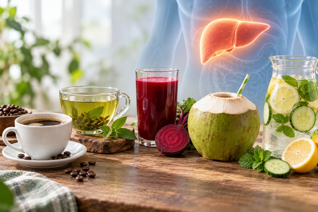 Ngoài nước lọc, 5 đồ uống giúp gan khỏe hơn - Ảnh 1.