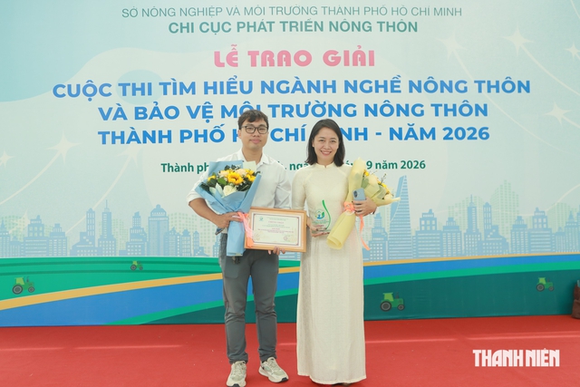 Những c&acirc;u chuyện xanh đoạt giải Nhất cuộc thi về ng&agrave;nh nghề n&ocirc;ng th&ocirc;n TP.HCM - Ảnh 4.