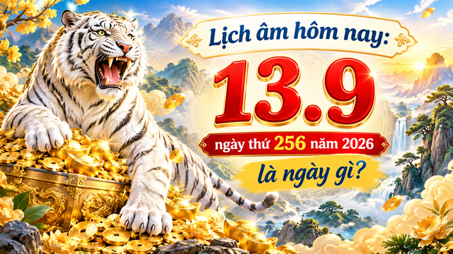 H&ocirc;m nay ng&agrave;y 256 năm 2026 l&agrave; ng&agrave;y g&igrave;? Lịch &acirc;m 13.9 c&oacute; g&igrave; đ&aacute;ng lưu &yacute;? - Ảnh 1.