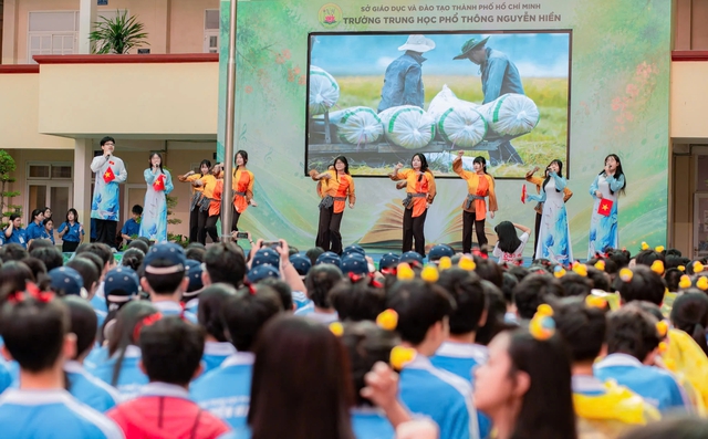 Hội trại trường THPT, nơi học sinh lớp 9 chuẩn bị cho 'hành trình vào lớp 10' - Ảnh 6.