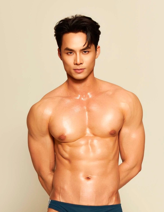Body săn chắc của người mẫu quê Vĩnh Long thi Nam vương Quốc tế- Ảnh 3.