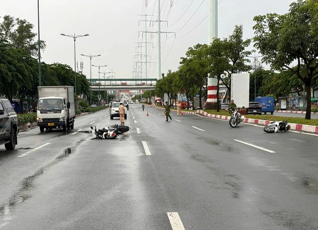 Công an TP.HCM tìm nhân chứng vụ tai nạn giao thông trên đường Phạm Văn Đồng - Ảnh 1.