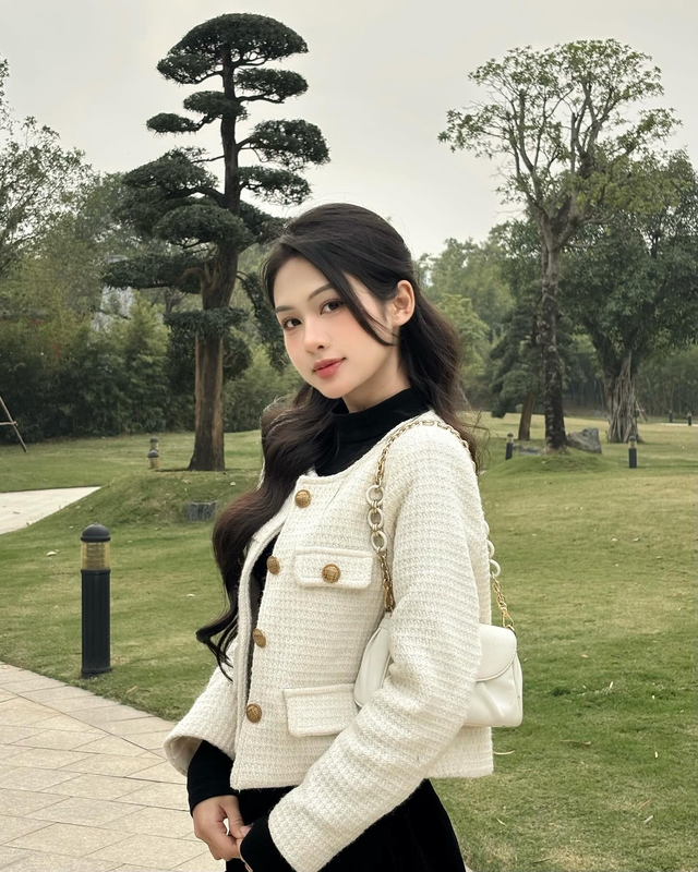 Dạ tweed - dấu ấn thanh lịch ngày thu - Ảnh 1.