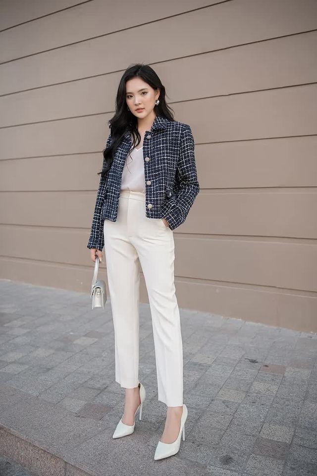 Dạ tweed - dấu ấn thanh lịch ngày thu - Ảnh 6.