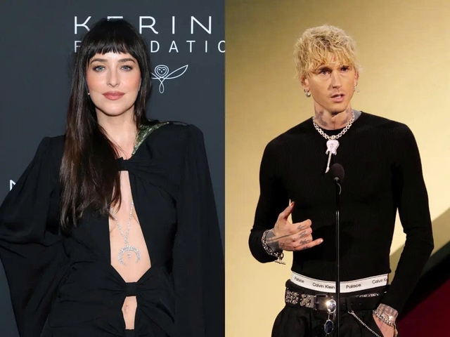 Mỹ nhân '50 sắc thái' hẹn hò với tình cũ của 'bom sex' Megan Fox? - Ảnh 1.