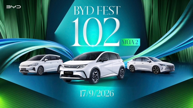 BYD Fest 102 M&ugrave;a 2 mang giải ph&aacute;p &lsquo;chuyển đổi xanh&rsquo; đến thủ đ&ocirc; - Ảnh 1.