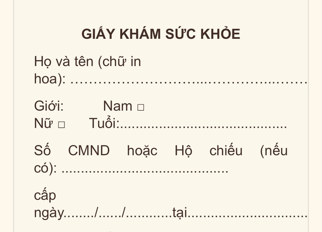 Bộ Y tế chỉ đạo khẩn, yêu cầu chấn chỉnh cấp giấy khám sức khỏe 'siêu tốc' - Ảnh 1.