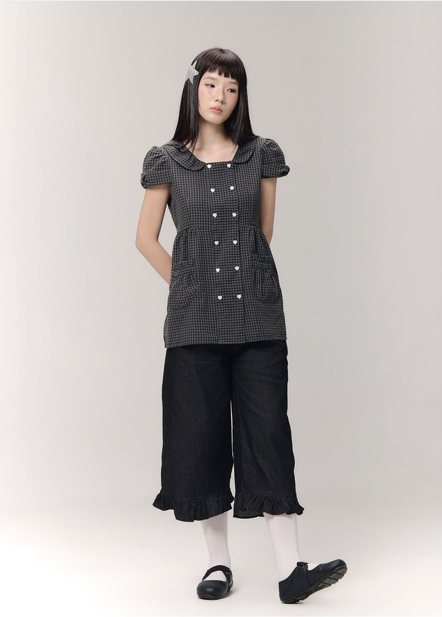 Họa tiết gingham cổ điển kho&aacute;c l&ecirc;n m&igrave;nh tinh thần mới  - Ảnh 8.
