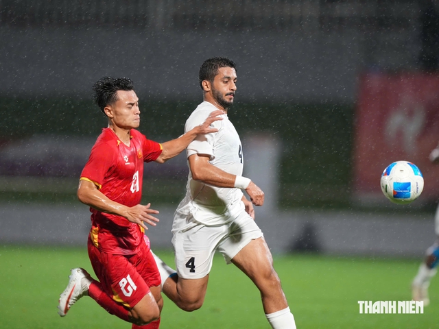 U.23 Việt Nam hay nhưng... kém may: 3 lần dội xà ngang, 2 lần đập cột dọc rồi hòa Kuwait- Ảnh 1.