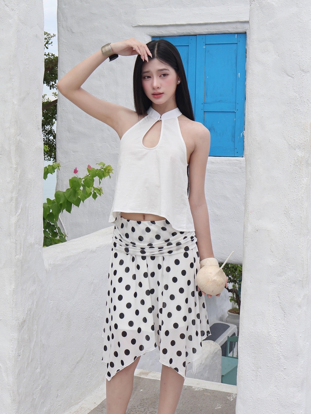Chân váy midi diện đi làm hay đi chơi đều xinh - Ảnh 7.