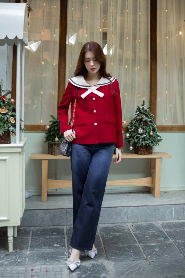 Áo tweed và quần jeans, mùa lạnh cứ diện bộ đôi cứ mặc lên là đẹp, sang - Ảnh 2.