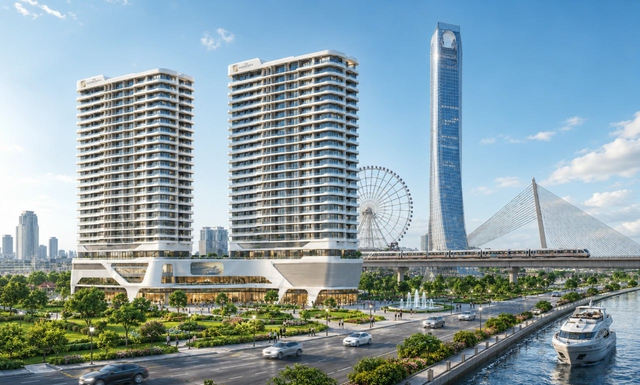 The Meridian Đà Nẵng: Biểu tượng siêu du thuyền bên sông Hàn đủ điều kiện mở bán - Ảnh 1.