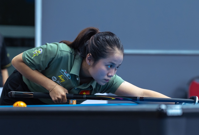 Billiards: Đ&aacute;nh bại cao thủ H&agrave;n Quốc, tay cơ Việt Nam cầm chắc huy chương thế giới- Ảnh 1.