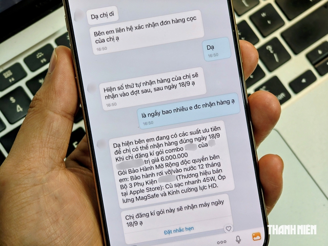 Người dùng được gợi ý 'mua gói đặc quyền' để nhận sớm iPhone 18 Pro - Ảnh 1.