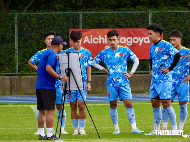 Thời tiết Nhật Bản chiều l&ograve;ng U.23 Việt Nam, đội trưởng L&yacute; Đức n&oacute;i g&igrave; trước trận quyết đấu Philippines?- Ảnh 2.