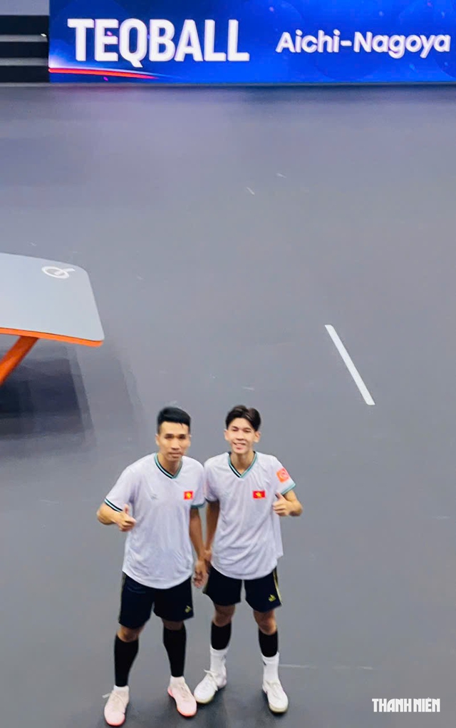 Đôi nam teqball Việt Nam đánh bại Ấn Độ, thắng kịch tính Hàn Quốc: Tranh HCĐ ASIAD ngày 20.9- Ảnh 3.