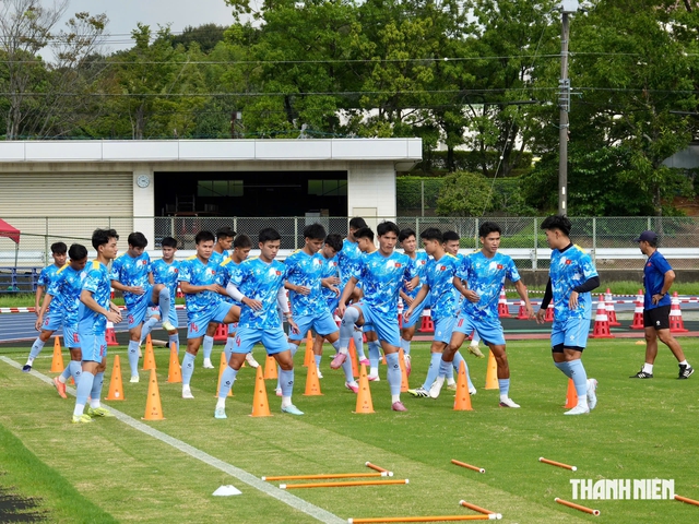 Thời tiết Nhật Bản chiều l&ograve;ng U.23 Việt Nam, đội trưởng L&yacute; Đức n&oacute;i g&igrave; trước trận quyết đấu Philippines?- Ảnh 3.
